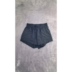 Fabletics Woman’s Sz XS Black Athletic Plaid Shorts Gym Hiking Yoga C25-48